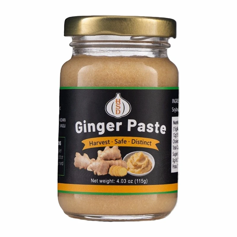Pasta de jengibre fresco