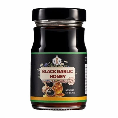 Ajo negro en miel de múltiples-flores